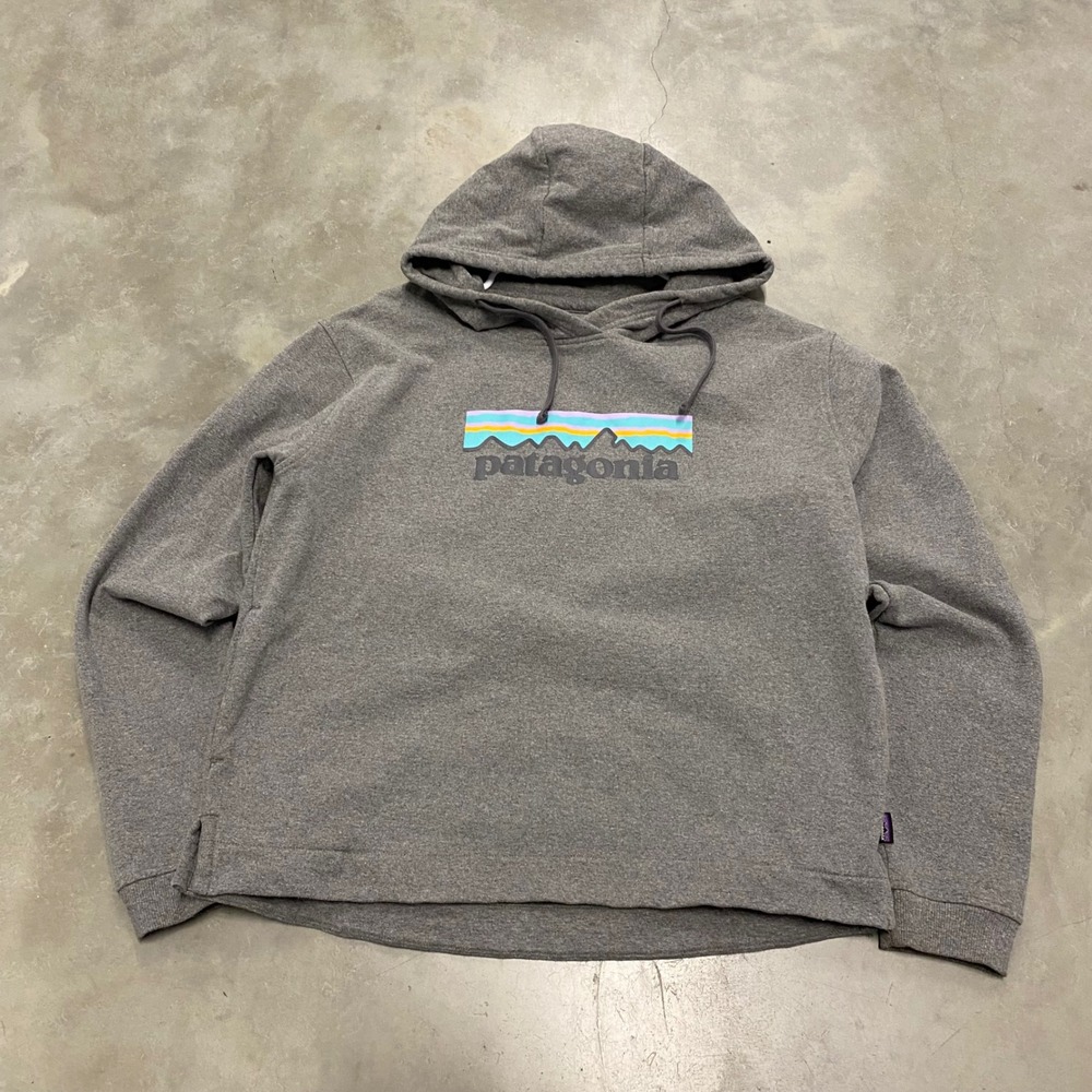 Patagonia Uprisal Hoody Men's Gray Long Sleeve Pullover Sweatshirt Size L